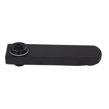 Вилив у зборі Lidz (150х40х36) для змішувачів Kubis 006, 1030 Black LDKUB1504036B49508