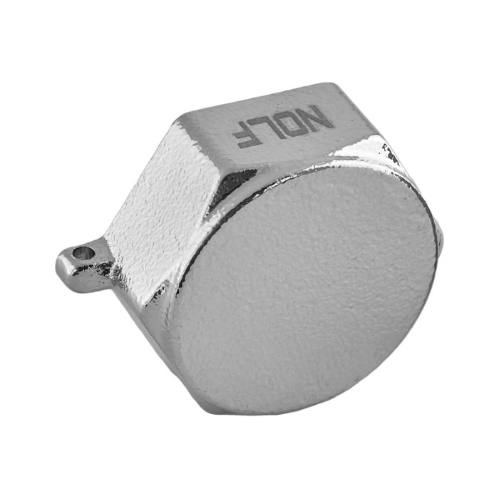 Заглушка Nolf NFC.P06F-N-1/2" F нікельована (NF3069) Заглушка Nolf NFC.P06F-N-1/2" F нікельована (NF3069)