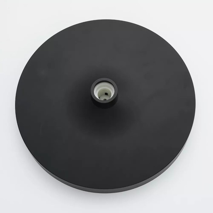 F016-25 лійка стельова кругла 250mm ABS пластик чорна (коробка) {20/1} F016-25 лійка стельова кругла 250mm ABS пластик чорна (коробка) {20/1}