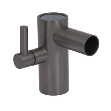 З`єднання стійки Qtap (70х62х53,5) для душової системи Vlasta New Gunmetal Black PVD QTVLA7062535GMB49692