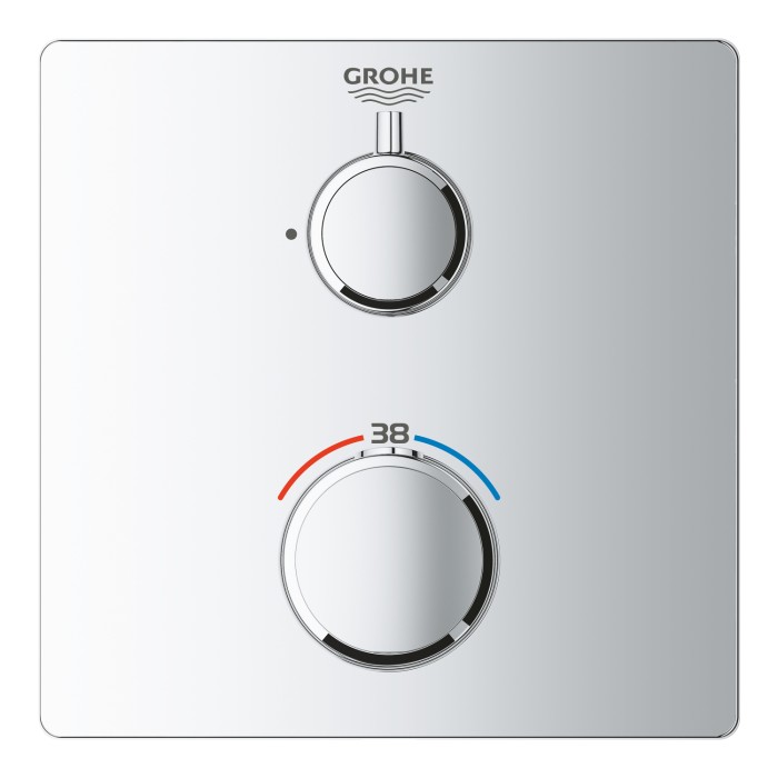 Термостат прихованого монтажу для 1 споживача Grohe Grohtherm Convent. Concealed (24078000) Термостат прихованого монтажу для 1 споживача Grohe Grohtherm Convent. Concealed (24078000)