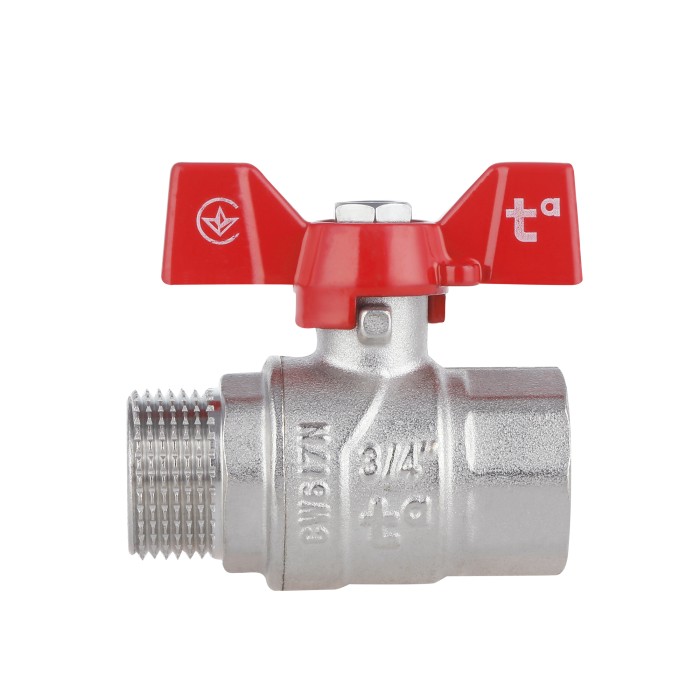 Кран кульовий Thermo Alliance Forte 3/4" ВЗ для води (метелик) SF607W20