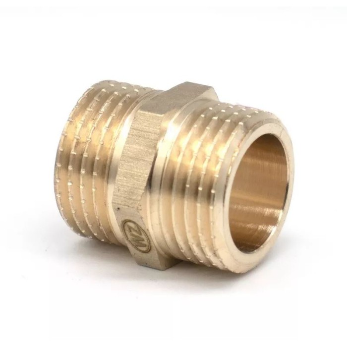 Ніпель 1/2" WEZER {400/100} Ніпель 1/2" WEZER {400/100}