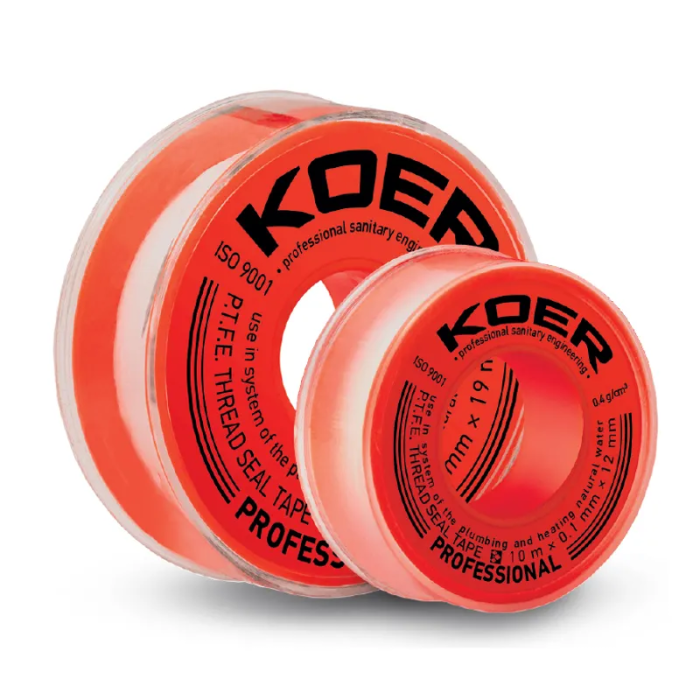 ФУМ стрічка для води Koer ST-11 10M * 0.1mm * 12mm (KR2808) ФУМ стрічка для води Koer ST-11 10M * 0.1mm * 12mm (KR2808)