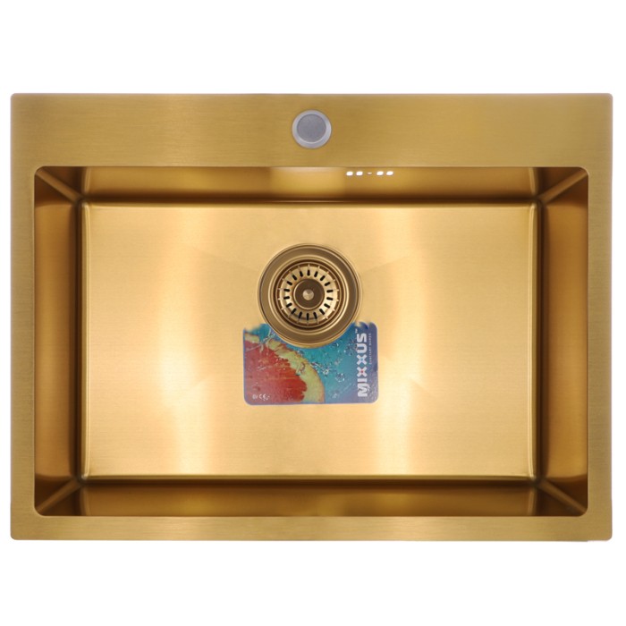 Набір Mixxus SET-6045-200x1.0-PVD-Gold (мийка + змішувач + диспенсер) (MX0589) Набір Mixxus SET-6045-200x1.0-PVD-Gold (мийка + змішувач + диспенсер) (MX0589)
