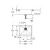 Мийка для кухні із нержавіючої сталі Grohe K700U (31574SD1)