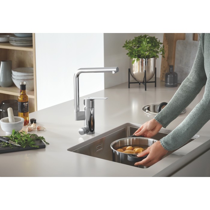 Мийка для кухні із нержавіючої сталі Grohe K700U (31574SD1) Мийка для кухні із нержавіючої сталі Grohe K700U (31574SD1)