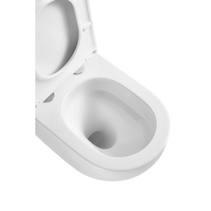 Унітаз підвісний Mixxus Premium Ellipse-0303-T3 520x365x360mm, система змиву Tornado 3.0 (MP6465)