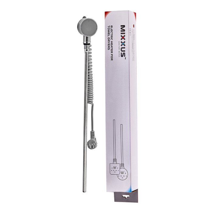 ТЕН електричний Mixxus TEH-0106 CHROME для сушарок рушників 600W (колір хром) (MI6629) ТЕН електричний Mixxus TEH-0106 CHROME для сушарок рушників 600W (колір хром) (MI6629)