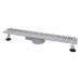 IT03-FT19/800 ITAL Душовий трап 800 мм, поворот. 360, комбін.затвор, Brushed nickel (блістер) {5/1}