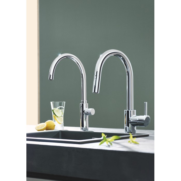Комплект змішувача для кухні із фільтром Grohe Blue Pure (30387000) Комплект змішувача для кухні із фільтром Grohe Blue Pure (30387000)