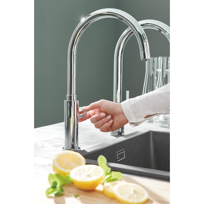 Комплект змішувача для кухні із фільтром Grohe Blue Pure (30387000) Комплект змішувача для кухні із фільтром Grohe Blue Pure (30387000)