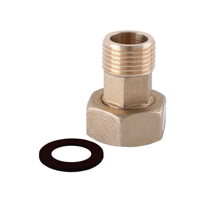 Штуцер з накидною гайкою 1/2″ для водоміра PROFESSIONAL NV-QP (1520) 1 штука Штуцер з накидною гайкою 1/2″ для водоміра PROFESSIONAL NV-QP (1520) 1 штука