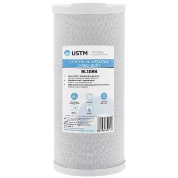 Картридж із пресованого активованого вугілля USTM 4,5"х10" (BL10BB)