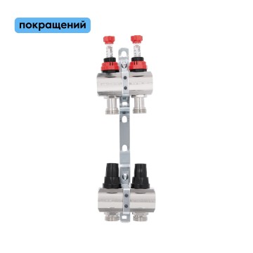 Колектор з витратомірами Thermo Alliance Forte 1" 2 виходи SF001W2