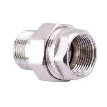 Згінамериканка прямий PROFESSIONAL     3/4″ НІКЕЛЬ QP160
