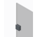Двері в нішу Koer SR SD04-120x200-TR-01 прозоре скло Easy Clean 10мм, хром (KR5387)