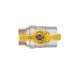 Кран кульовий Thermo Alliance Standart 1" ВЗ для газу (метелик) SD607NG25PN40