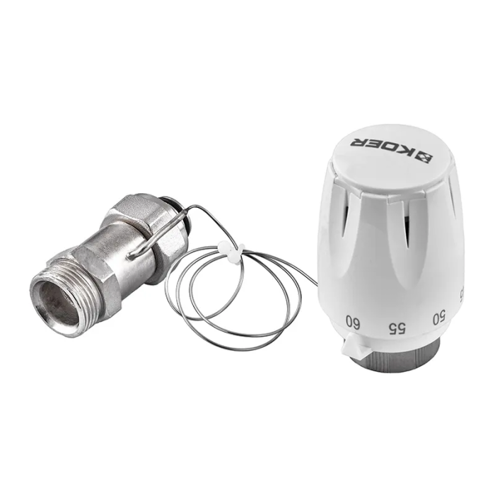 Термоголовка Koer KR.1337 - M30x1.5 з проточним сенсором (KR5219) Термоголовка Koer KR.1337 - M30x1.5 з проточним сенсором (KR5219)