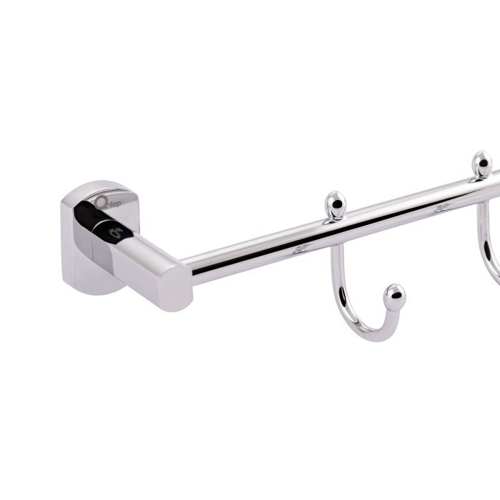 Тримач для рушника Qtap Liberty 4 гачка 450 мм QTLIBCRM11544 Chrome Тримач для рушника Qtap Liberty 4 гачка 450 мм QTLIBCRM11544 Chrome