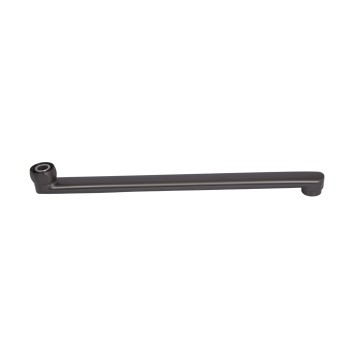 Вилив Qtap (345х31,5х27,5) для змішувача для ванни Vlasta New Gunmetal Black PVD QTVLA345315275GMB49666