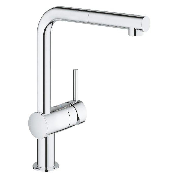 Змішувач для кухні з висувним виливом Grohe Minta (32168000) Змішувач для кухні з висувним виливом Grohe Minta (32168000)
