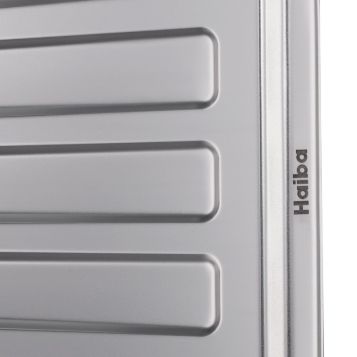 Мийка кухонна HAIBA 74x48 (satin) (HB0561) Мийка кухонна HAIBA 74x48 (satin) (HB0561)