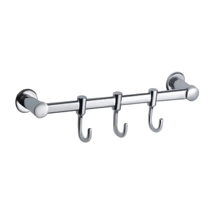 Планка з трьома гачками HAIBA HB205-3 (230 мм) (HB0489) Планка з трьома гачками HAIBA HB205-3 (230 мм) (HB0489)