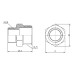 Ніпель редукційний Thermo Alliance Forte 1/2"х3/8" SF359159
