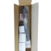 Бічна стінка до кабіни Koer SR SW04-90x200-TR-07 прозоре скло Easy Clean 10мм, графіт (KR5391)