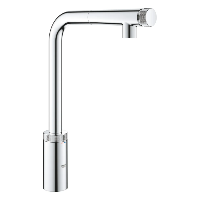 Змішувач для кухні з висувним виливом Grohe Eurosmart New (31613000) Змішувач для кухні з висувним виливом Grohe Eurosmart New (31613000)