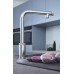 Змішувач для кухні з висувним виливом Grohe Eurosmart New (31613000)