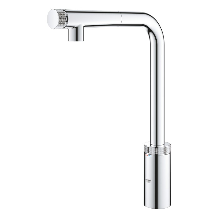 Змішувач для кухні з висувним виливом Grohe Eurosmart New (31613000) Змішувач для кухні з висувним виливом Grohe Eurosmart New (31613000)
