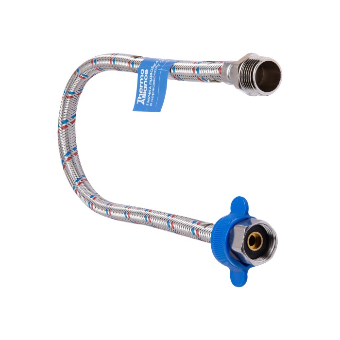 Гнучка підводка для води Thermo Alliance Standart 100 см ГШ SD398W100 Гнучка підводка для води Thermo Alliance Standart 100 см ГШ SD398W100