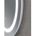 Дзеркало Mixxus PLAIN MC02-60-CASE з Led Touch, Anti-fog, димером, регулятором яскравості, годинником (MI6661)