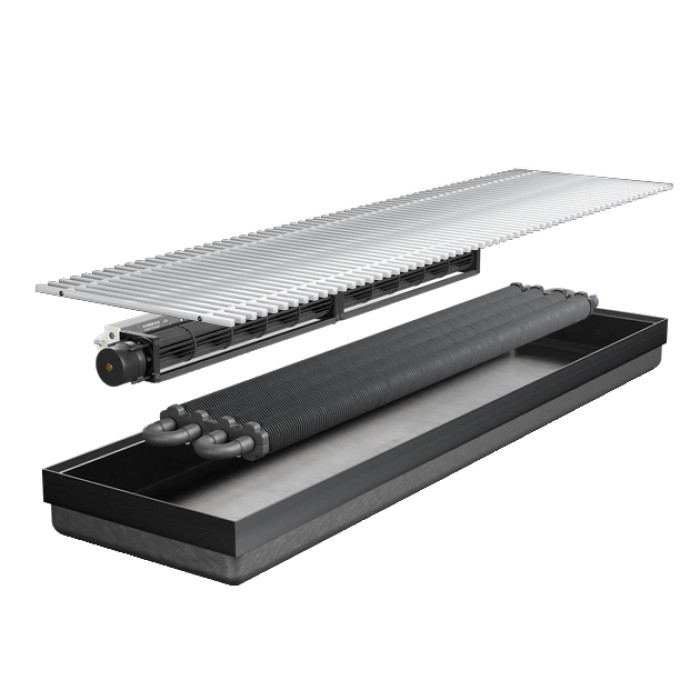 Конвектор ТС80-3500/265-LUX-4wbl (з решіткою) Конвектор ТС80-3500/265-LUX-4wbl (з решіткою)