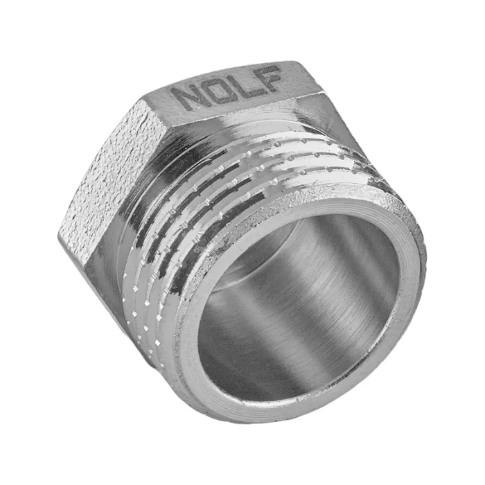 Заглушка Nolf NFC.P08M-N-3/4" M нікельована (NF3067) Заглушка Nolf NFC.P08M-N-3/4" M нікельована (NF3067)