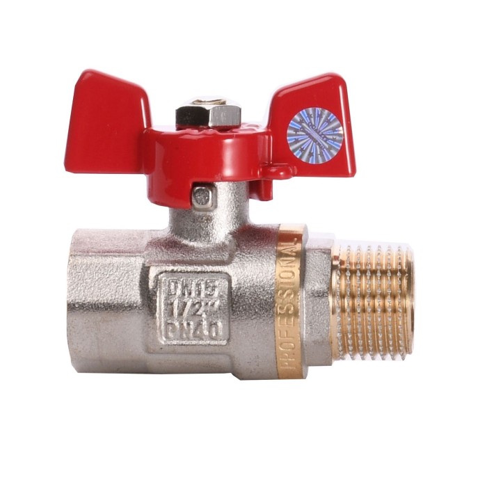 Кран кульовий прямий Q PROFESSIONAL 1/2″ ЗВ КБ PN40 QP152 Кран кульовий прямий Q PROFESSIONAL 1/2″ ЗВ КБ PN40 QP152