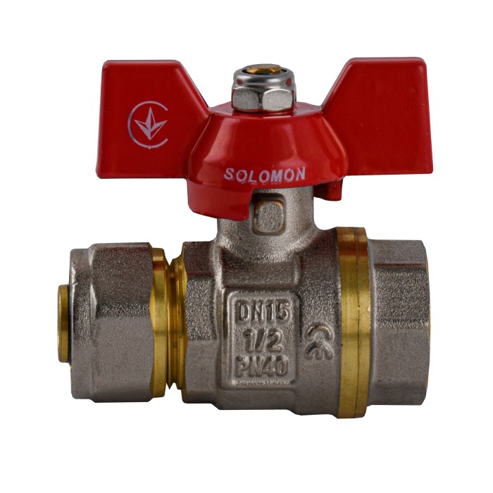 Кран кульовий SOLOMON 16х1/2″ 1184 внутр. різьба Кран кульовий SOLOMON 16х1/2″ 1184 внутр. різьба