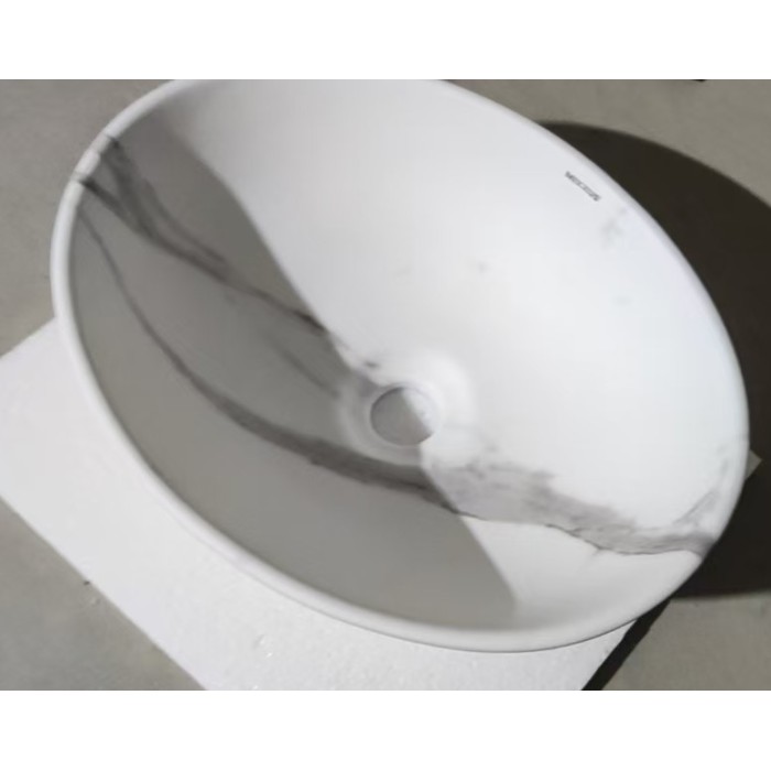 Раковина накладна MIXXUS PREMIUM ELLIPSE-0108 MARBLE 400х330х145mm (MP6526) Раковина накладна MIXXUS PREMIUM ELLIPSE-0108 MARBLE 400х330х145mm (MP6526)
